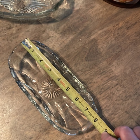 2 vintage glass condiment serving dishes or display 💎 - Picture 6 of 16